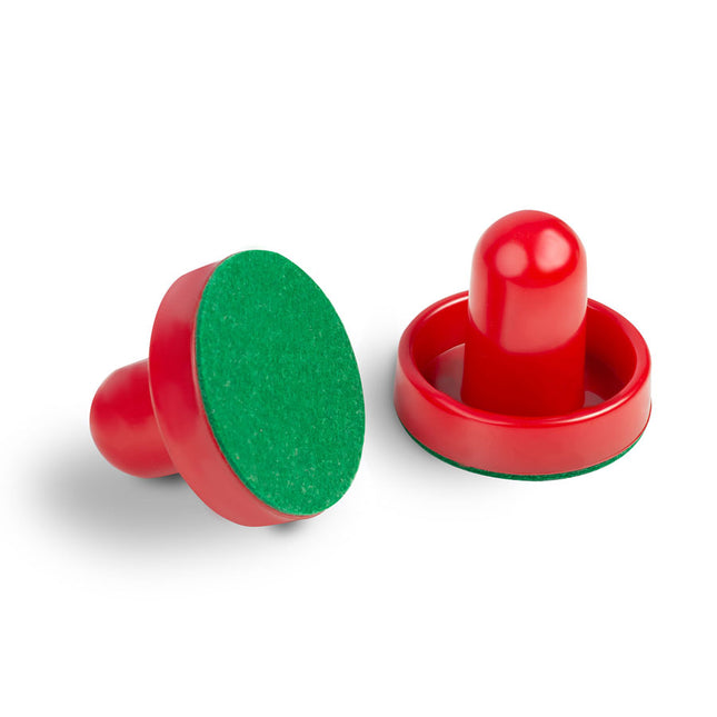 Mini Air Hockey Sæt med Disk og Spillehåndtag - Perfekt til Underholdning derhjemme