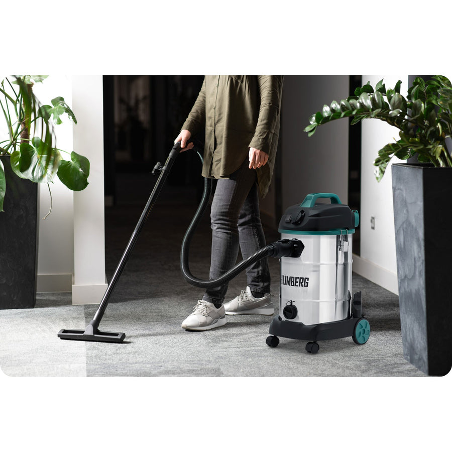 Multifunktionel industristøvsuger 30L - Effektiv til våd og tør rengøring