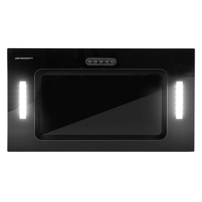 Emhætte til underskab 52 cm med LED-belysning - effektiv og stilren løsning til dit køkken