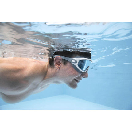 Svømmebriller til pool med polycarbonatlinser og justerbar strop – universalstørrelse, latexfri – Bestway