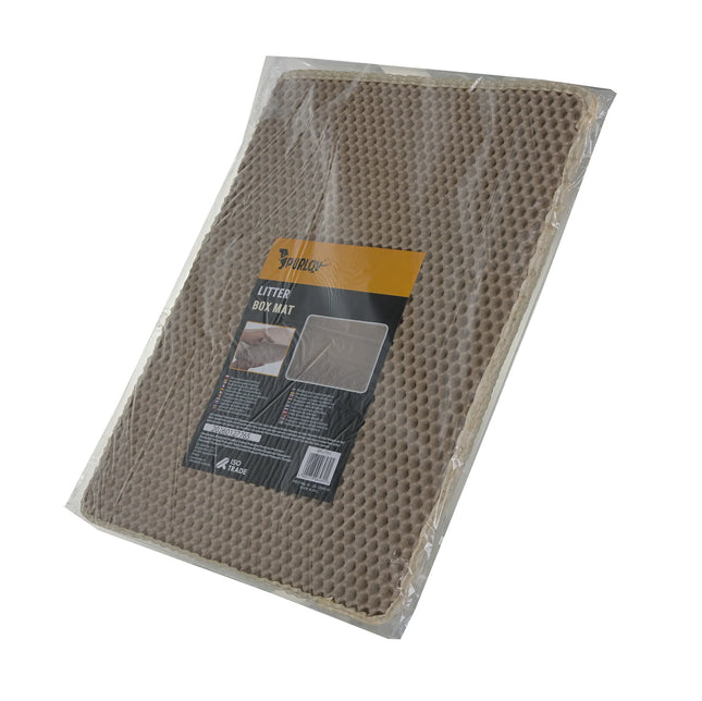 Underlag til kattebakke 60 x 45 cm – beige Purlov