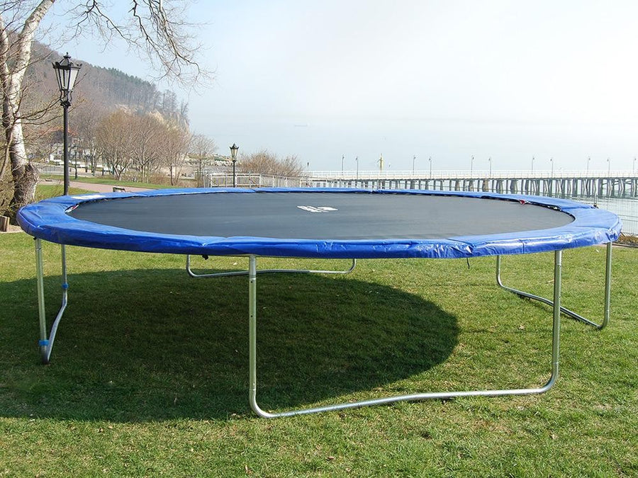 Beskyt dine fjedre med en universel beskyttelseskrave til trampoliner 457/465 cm (15 fod) - slidstærk og sikker fjederdæksel