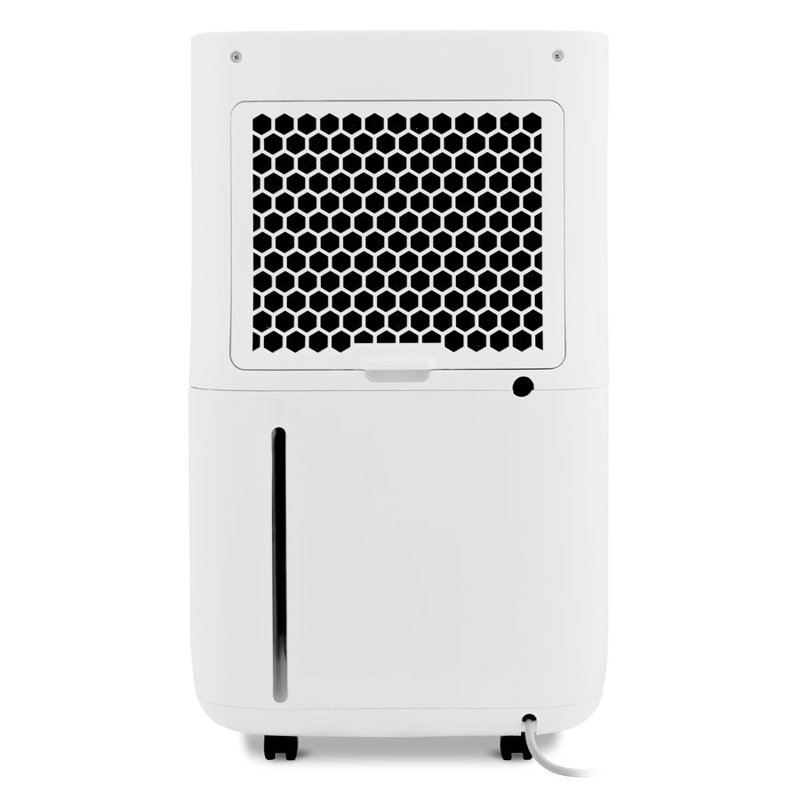 Lufttørrer med kompressor - effektiv affugter til hjemmet, 20 l/24 t, LCD-display, 6,5 l vandtank