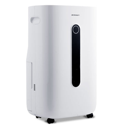 Lufttørrer med kompressor - effektiv affugter til hjemmet, 20 l/24 t, LCD-display, 6,5 l vandtank