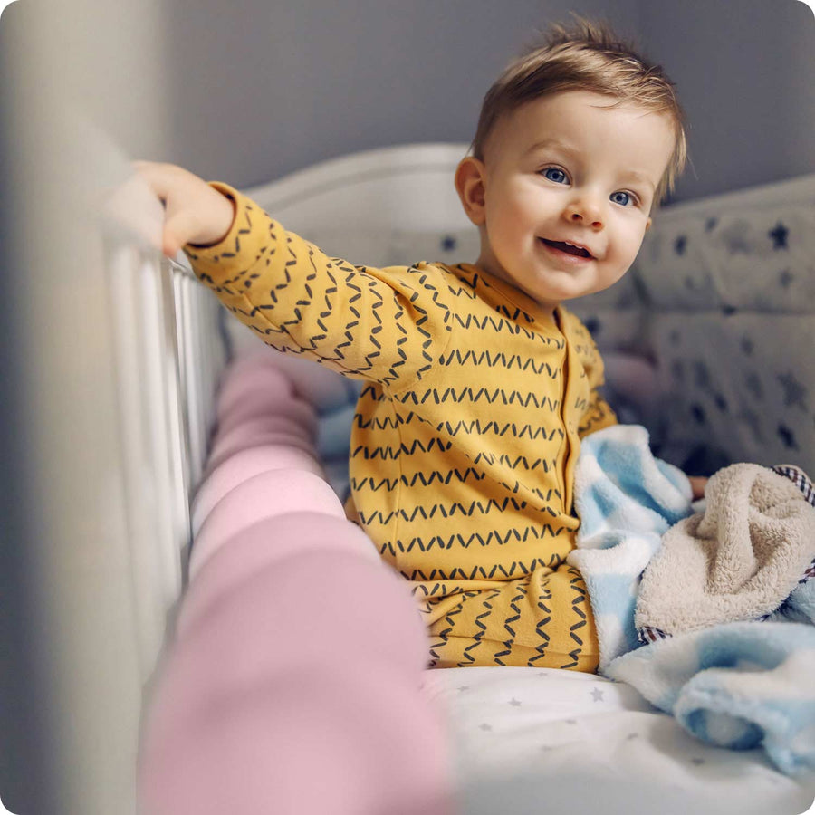 Vuggeseng i antiallergisk materiale - 3m, rosa svøb til babyer