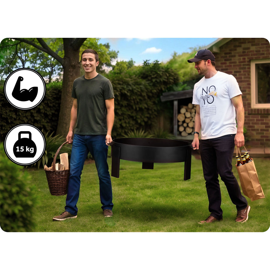 80 cm Bålplads til Haven - Skab Hyggelige Stunder Udendørs