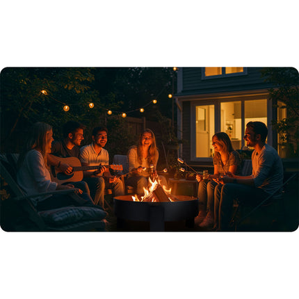 80 cm Bålplads til Haven - Skab Hyggelige Stunder Udendørs