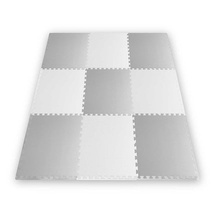 Skummåtte til leg og kravlen - 180x180 cm, skridsikker og sikker for børn