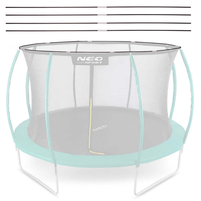 Topring til trampolinnet 252 cm (8 fod) - Stabilisering og perfekt spænding