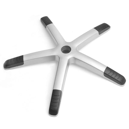 Lænestolsfod i nylon med 64 cm diameter - stabil base til kontorstole og lænestole