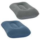 Oppustelig velourpude 42 x 26 cm, marineblå – Bestway