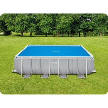Soldæk til rammepool 400 x 200 cm - Effektiv temperaturbevaring og nem at bruge