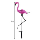 Solcellelamper flamingo 3 stk. til haven