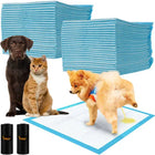 Hvalpeunderlag 50 stk. 60x60 cm med 30 hundeposer