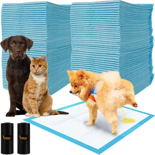 Engangs Absorberende Hygienepuder 60x60 cm - Inkl. Affaldsposer