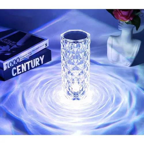 Crystal Rose Projektorlampe – Skab Magiske Øjeblikke i Dit Hjem