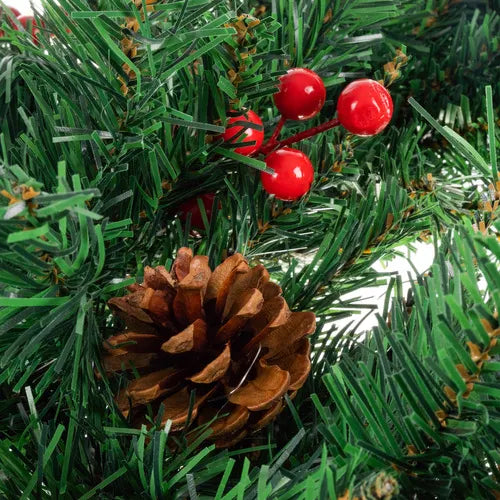 Smuk Julekrans 60 cm – Perfekt til Julens Dekoration