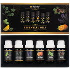 Essentielle Olier Sæt - 6 Forskellige Dufte i 10 ml Flasker
