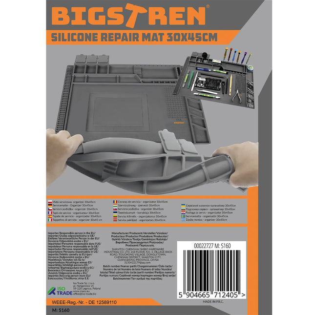 Silicone Service Mat – Praktisk og Holdbar Arbejdsunderlag