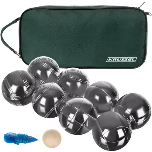 Petanque sæt 8 kugler med bæretaske