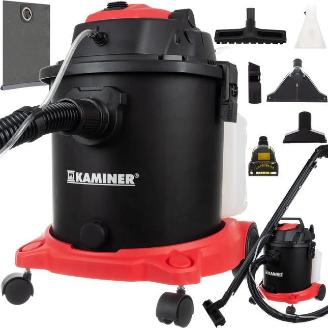 Vandstøvsuger 3-i-1 med vaskefunktion og 20 L tank