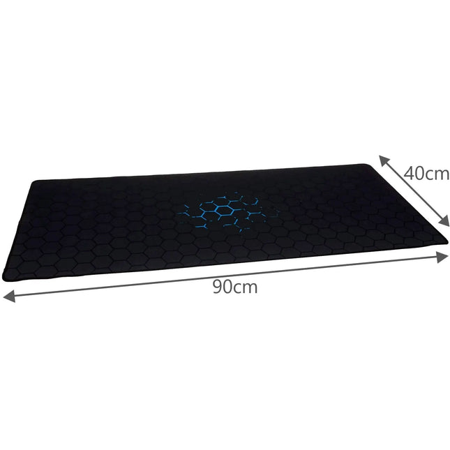 Stor Skrivebordspude til Mus og Tastatur - Vandtæt 90 x 40 cm XXL