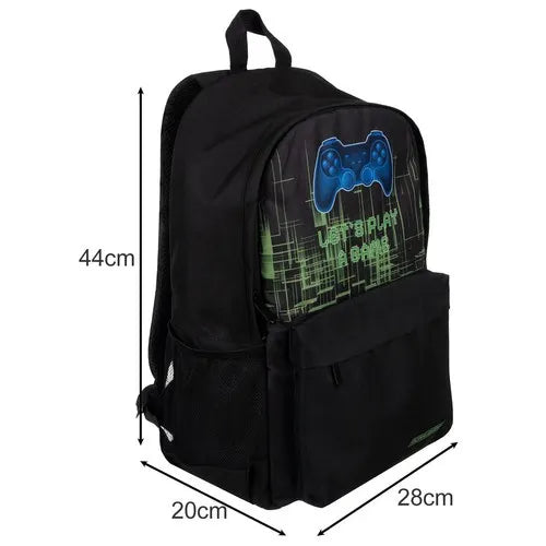 Gamer Rygsæk med Sko- og PE Taske – 22L Kapacitet og Ergonomisk Design