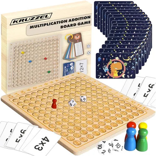 Multiplikationstabel Spil 12x12 – Lær Matematik Med Sjov