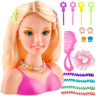 Hair Styling Head med Tilbehør – Kreativ Leg for Børn