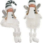 Julefe Fairy Figurine – Sidende Dekoration til Jul