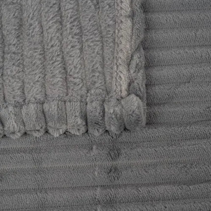 Blødt Mikrofiber Tæppe 160x200 cm – Komfort og Varme til Kolde Dage