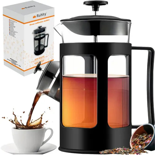 Elegant Te- og Kaffe Brygger - 1 Liter Kapacitet til Hele Familien