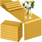 Guld Juleløber 900x36 cm – Elegant Satin Dekoration til Dit Bord
