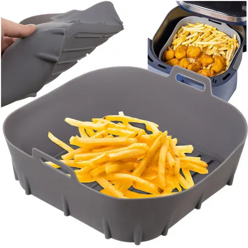Silicone indsats til frituregryde - Genanvendelig og non-stick