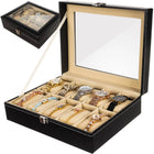 Elegant Organizer til 10 Ur eller Smykker – Beskyt og Opbevar Stilfuldt