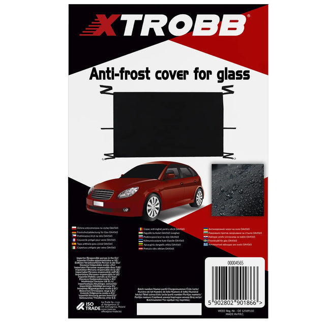 Solskærm og Anti-Frost Cover til Bilrude – Beskyt Din Bil Hele Året