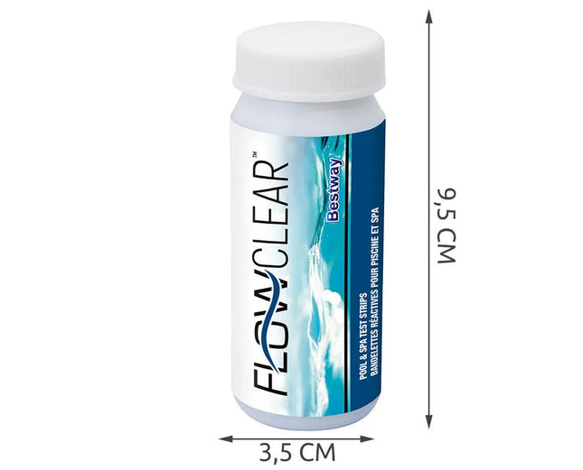 pH-, alkalinitets- og klortester til havepool - 50 tests