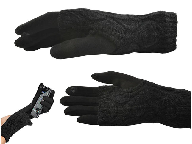Touch Handsker - Sorte Touchscreen Handsker til Kold Vejr