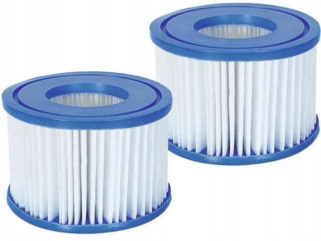 VI-filter til Lay-Z SPA - 2 stk. antibakterielle papirfiltre til ren poolvand