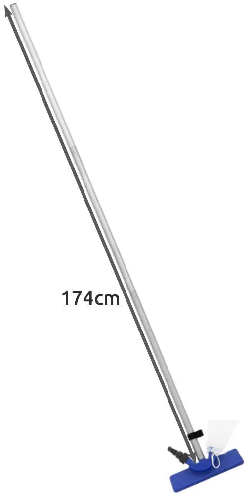 Rengøringssæt til havepool med teleskopstang, støvsuger og net - 167 cm