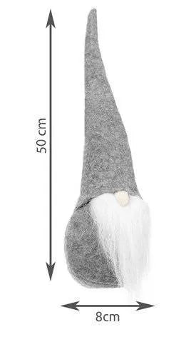 Stående Gnomer i Grå - Perfekt Julepynt til Hjemmet