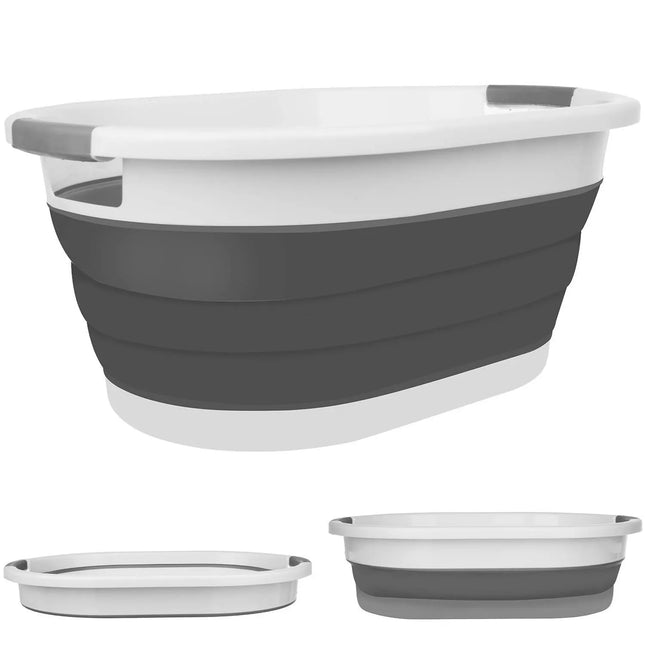 Foldbar Vaskeskål 25L – Praktisk og Pladsbesparende til Hjemmet og Camping
