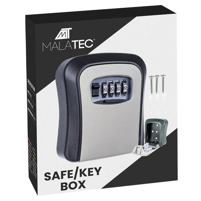 SAFE/KEY BOX – Sikker Opbevaring af Nøgler med 4-cifret Kode