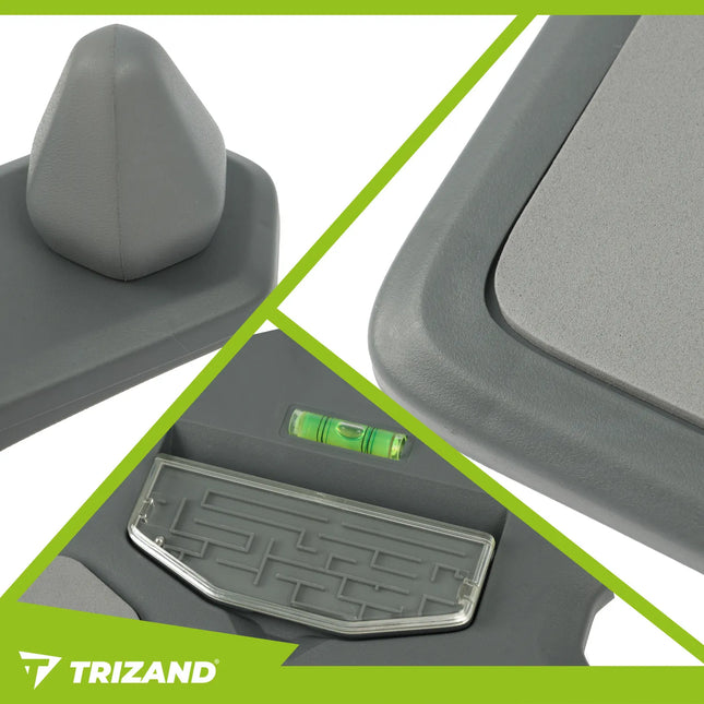 Balanceboard med timer og vendbar topplade