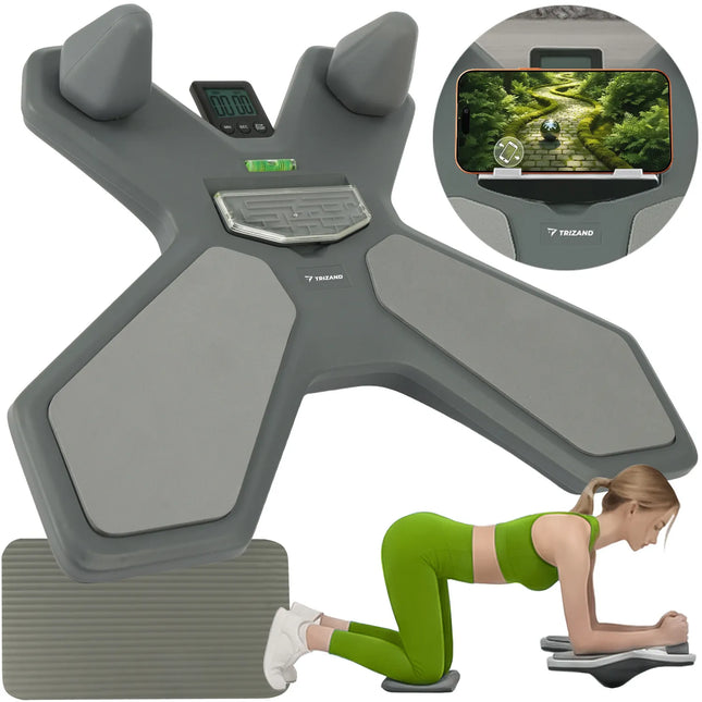 Balanceboard med timer og vendbar topplade