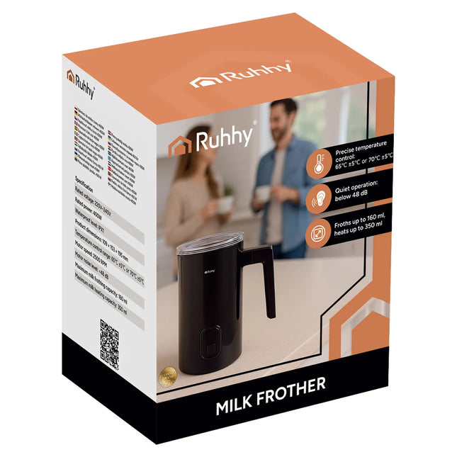Mælkeskummer elektrisk 400 W med 4 funktioner