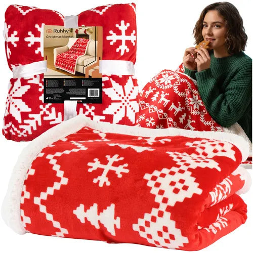 Juleplaid 1,3 x 1,7 m Ruhhy