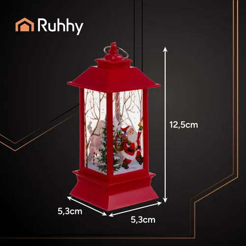 Ruhhy 26752 rød LED-julelygte