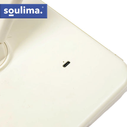 Makeupspejl med LED-lys 3-delt, 3000-7000 K