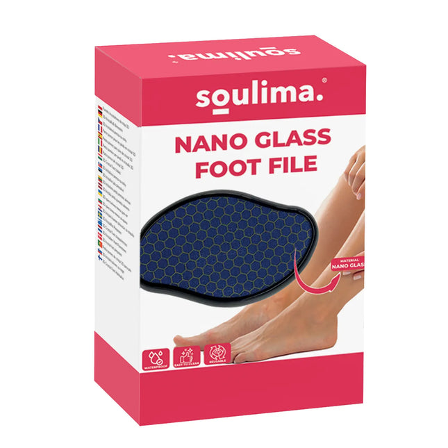 Crystal pumice - effektiv fodfil i nano glas til bløde fødder